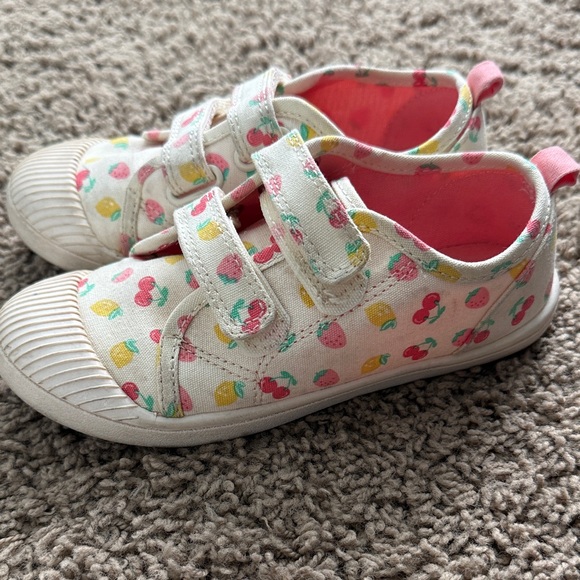 Cat & Jack Colorful Kids Canvas Shoes - Picture 2 of 4